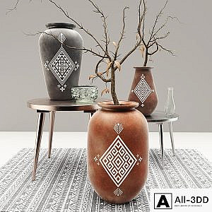 Ethnic Decorative Set