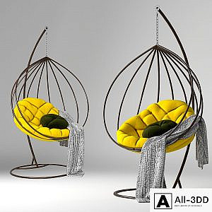 Pendant chair cocoon Adele