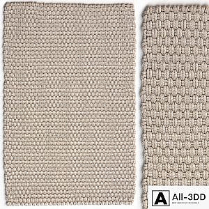 Dash & Albert Rope Platinum Rug