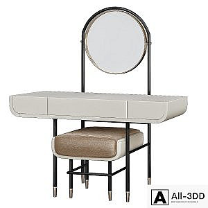 MAKE UP Mirror Work Table with