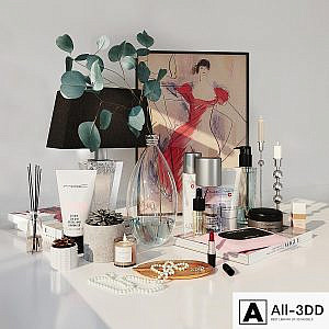 Decorative set cosmetics