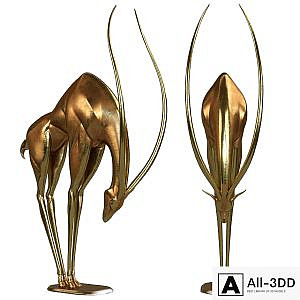 Deer figurine