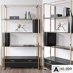 LUXXU Waltz Bookcase