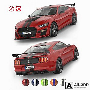 Ford Mustang Shelby GT500 2020 with HQ Interior