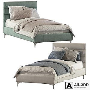 Bed Pfeiffer Upholstered Bed 2