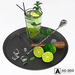 mojito cocktail set