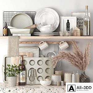 Kitchen Decorative Set - 05