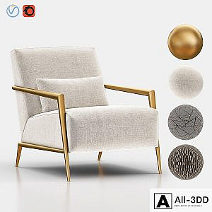 ENZO Lounge Chair BAU3104C