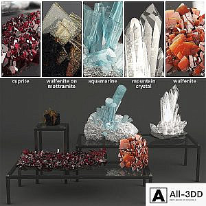Set of Crystals