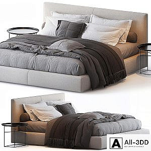 Richard bed by B&B Italia