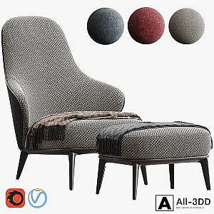 MINOTTI LESLIE ARMCHAIR