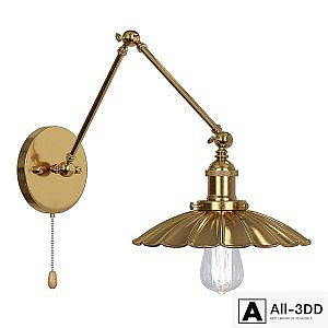 Loft style wall lamp