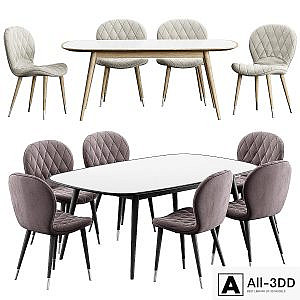Hiro chair Konyshev HER 042 G Table