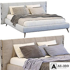 Cuff Bed By Bonaldo