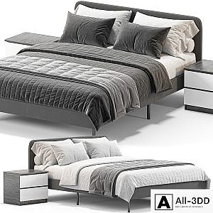 IKEA SLATTUM Double bed