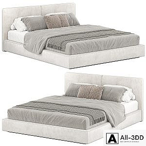 Richard bed by B&B italia