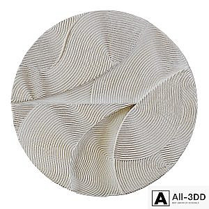 Wall decor WHITE SPHERE RELIEF by Krogh Andersen