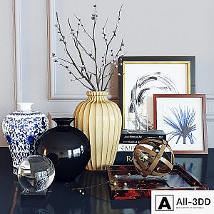 Decoration set pussy-willow