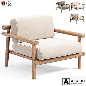 Ayana armchair by B&B Italia