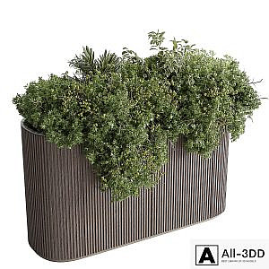 wooden box plants on stand - set indoor 383 marble box vase