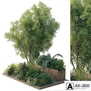 Garden plants box - Outdoor plants set 183
