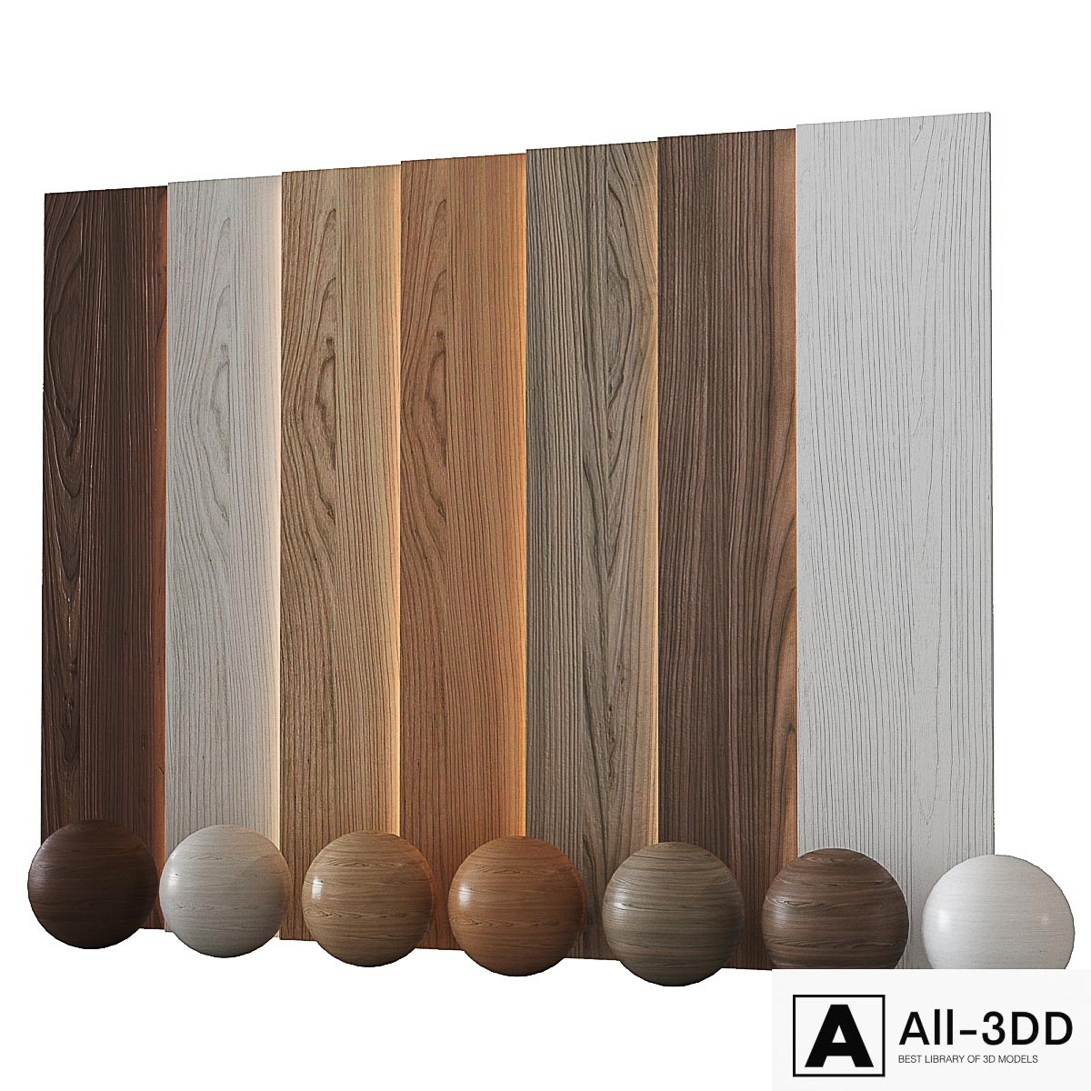 Smart surface Tuttifrutti Bianco modern interior 3D model Smart surface Tuttifrutti Bianco
