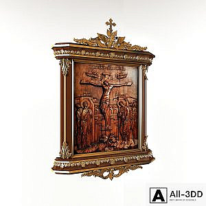 Icon "Crucifixion of our Lord Jesus Christ"