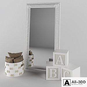 Decorative Set - Mirror