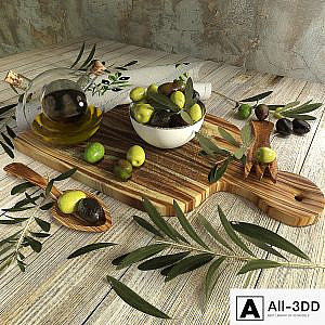 Olives set