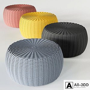 Tidelli, MARINA POUF (4 Colors)