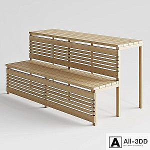 Shelves in the bath