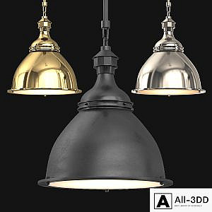 20TH C. ENGLISH CLOCHE PENDANT