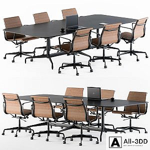 Meeting Table with office chair