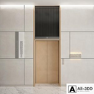 Wall panel elevator