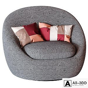 West Elm Cozy Swivel Chair