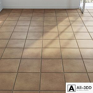 Ceramic tile set 06 - Natural Terracotta