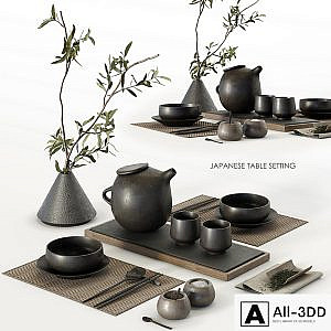 Japanese table setting