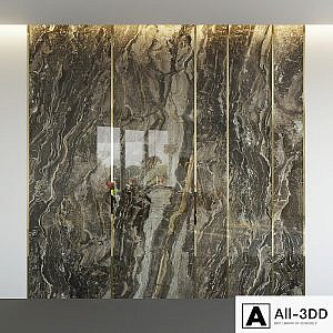 Arabesque wall panel