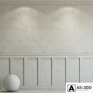 Decorative plaster with molding 99