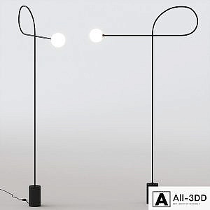 Bow Floor Lamp by Estudio Persona