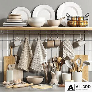 Decorative kitchen set 05
