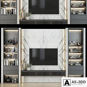 TV Wall set 0178