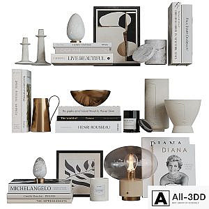 Decor shelf set 10