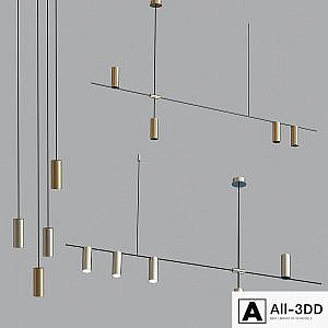 Light Geometric Pendant light Chandelier Collection 02