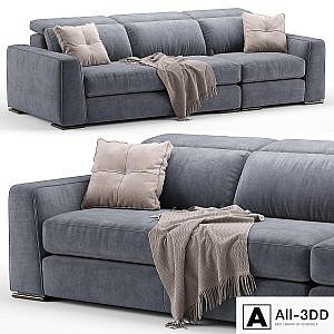 Cast contemporary modular sofa - Calligaris