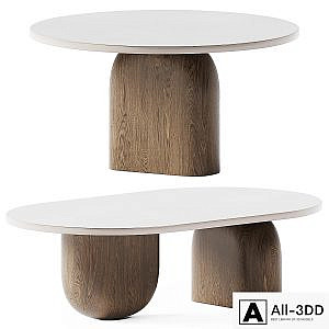 Oval Coffee Table Philip by Essential Home