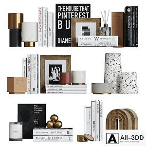 Decor shelf set 15