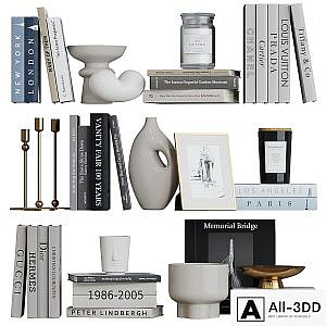 Decor shelf set 17