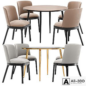 Selection dining chair and Luxore table