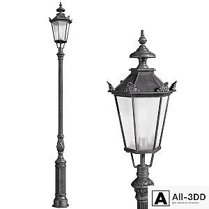 Classic street Outdoor landscape light Lamp Lantern